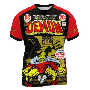 The Demon #9 “Phantom of the Sewers” T-Shirt | Jack Kirby’s Hellfire Drop – Limited Occult Legacy Edition