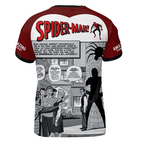 Amazing Fantasy #15 (1962) Origins T-Shirt – The Birth of Spider-Man! Limited Collector’s Drop