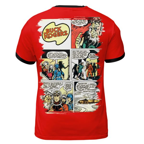 Famous Funnies #214 “Frazetta’s Buck Rogers” T-Shirt | Retro Sci-Fi Legends Drop