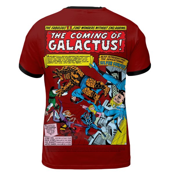 Fantastic Four #48 (1966) – Herald of Doom T-Shirt | The Coming of Galactus Begins Here