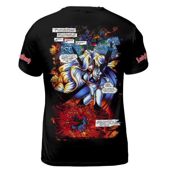 Lady Death #1 (1994) “Twilight of Innocence” T-Shirt | Chaos! Comics Legacy Drop – Limited Hellborn Edition