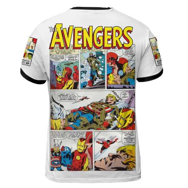 Avengers #4 (1964) – The Legend Lives T-Shirt | Captain America Returns!