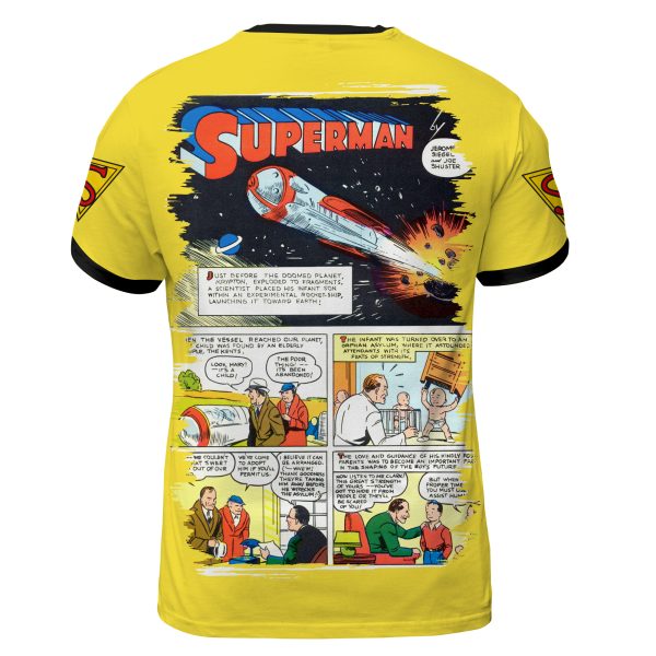 AOP T Shirt Mockup 2000 - b Superman #1 – The Original Icon T-Shirt | Where Legends Begin