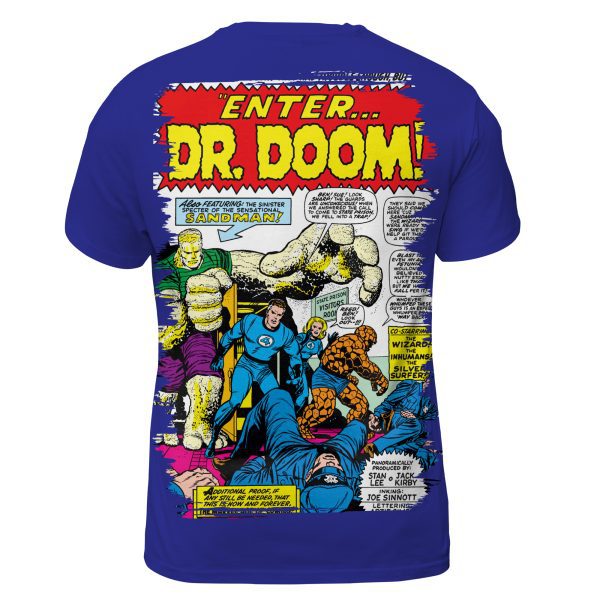 Fantastic Four #57 – Doom vs. Surfer T-Shirt | Cosmic Power Meets Ruthless Genius