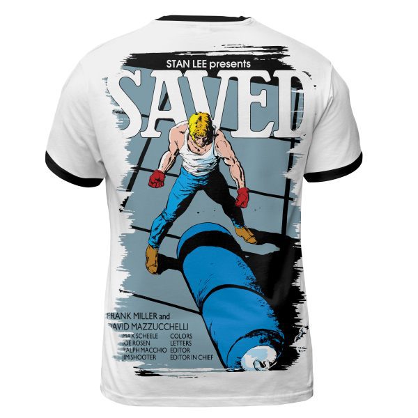 Daredevil #231 “Saved” T-Shirt  Born Again Redemption Drop – Murdock Returns