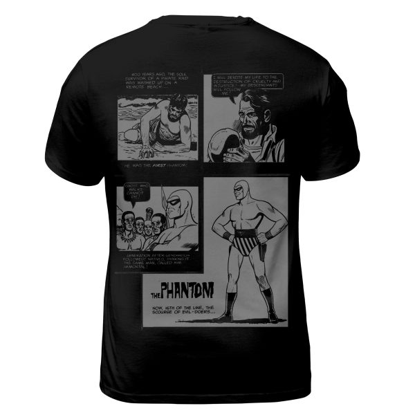 The Phantom #1 (1962) “Ghost Who Walks” T-Shirt  Jungle Justice Legacy Drop – Limited Collector’s Edition