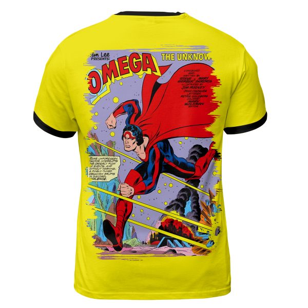 Omega the Unknown #1 (1976) T-Shirt  Dual Identity Drop – Marvel’s Forgotten Power Returns