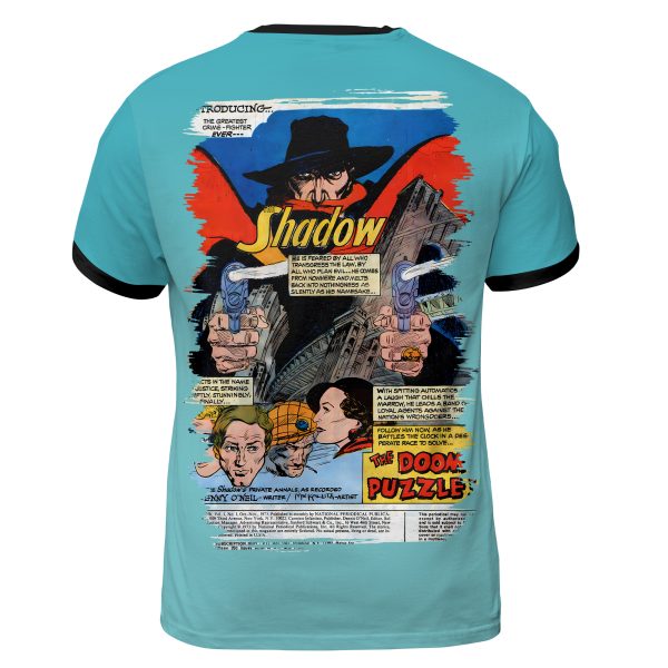 The Shadow #1 (1973) “The Doom Puzzle” T-Shirt  Bronze Age Noir Revival – Limited Collector Drop