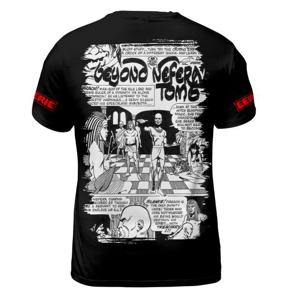 Eerie #23 (1969) “Death Dealer Awakens” T-Shirt  Frank Frazetta Horror Icon – Vault Edition Drop