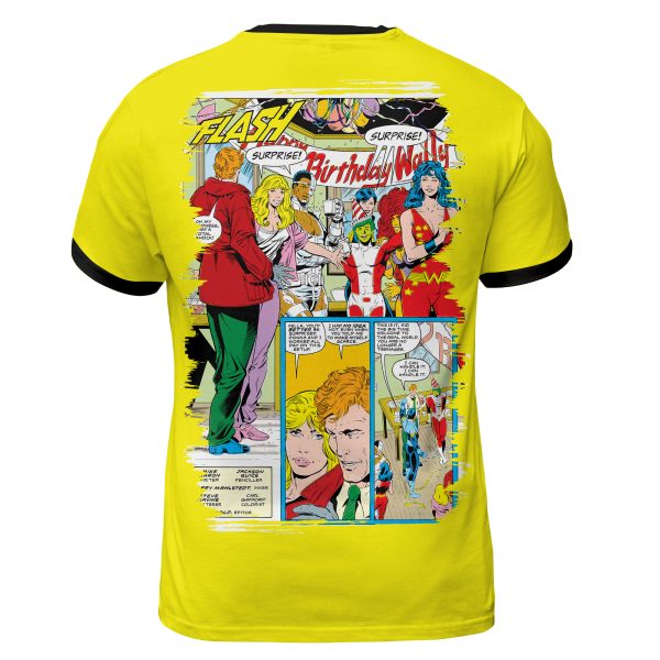 The Flash #1 (1987) “Wally West Reborn” T-Shirt  Speed Legacy Drop – First Solo Run Edition