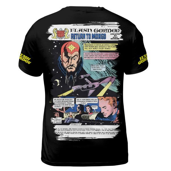 Flash Gordon #19 (1978) “Flash Is Back!” T-Shirt  Bronze Age Cosmic Revival – Limited Retro Drop