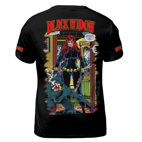 Black Widow: Marvel Fanfare #10 T-Shirt  Web of Intrigue Collector’s Edition