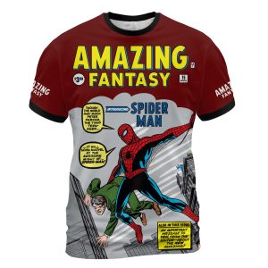 Amazing Fantasy #15 (1962) Origins T-Shirt – The Birth of Spider-Man! Limited Collector’s Drop