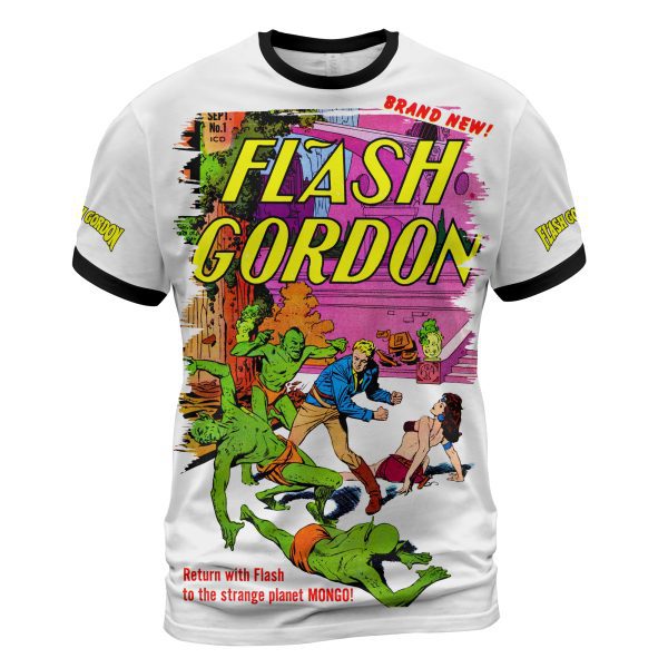 Flash Gordon #1 (1966) “Return to Mongo” T-Shirt  Cosmic Hero Revival – Limited Retro Sci-Fi Drop