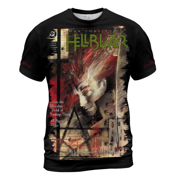 Hellblazer #1 (1988) “Original Sins” T-Shirt  Constantine’s Occult Origins – Limited Dark Arts Drop