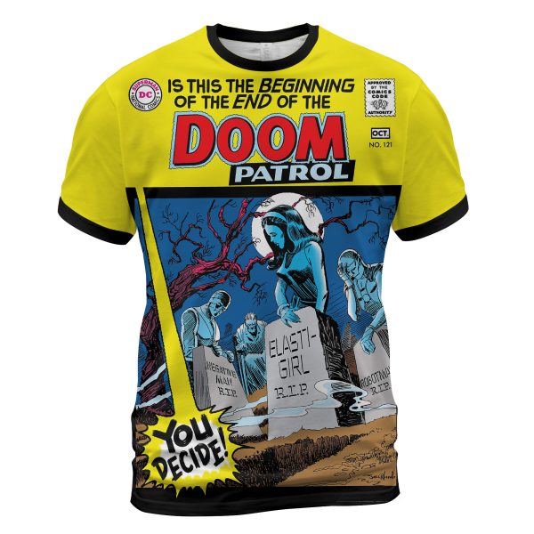 Doom Patrol #121 “The Beginning of the End” T-Shirt | Final Issue Tribute – Legacy Drop for True Misfits