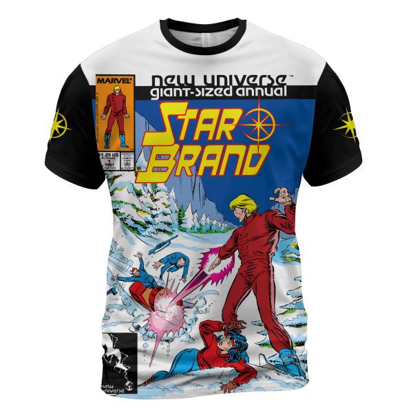 Star Brand Annual #1 “Intimate Enemies” T-Shirt | Marvel New Universe Revival – Limited Cosmic Drop