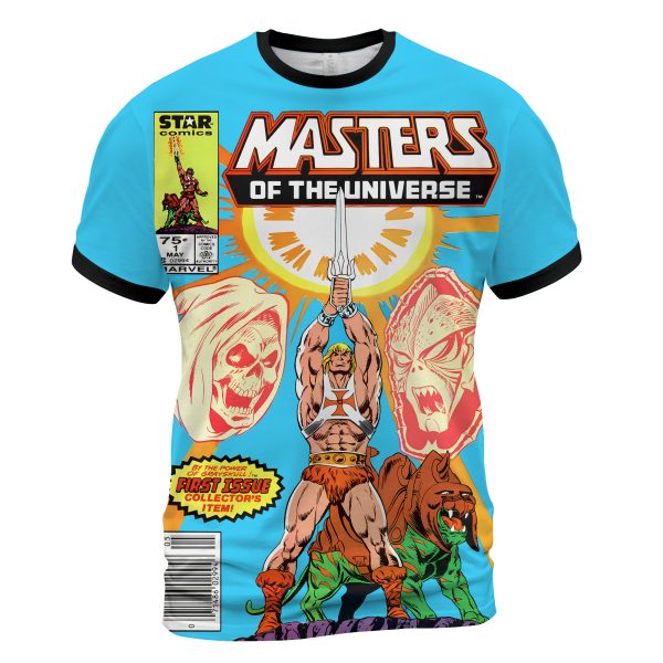 Masters of the Universe #1 “The Coming of Hordak!” T-Shirt | He-Man x Skeletor x Hordak – Retro Power Drop