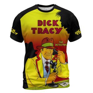 AOP T Shirt Mockup 2000 - copia Dick Tracy Feature Book #0 (1937) “Six-State Pursuit” T-Shirt | Golden Age Crime Drop – Limited Detective Legacy Edition