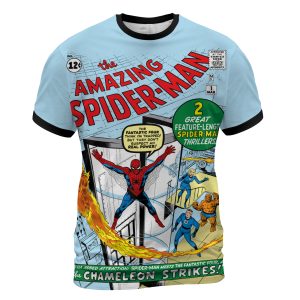 Amazing Spider-Man #1 (1963) – Origins Unmasked T-Shirt | Where Power Meets Responsibility