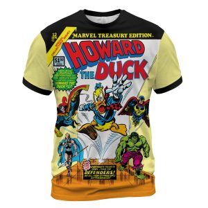 Howard the Duck – Marvel Treasury #12 T-Shirt | The Satirical Superhero Goes Presidential!
