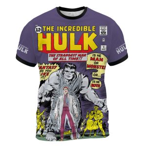 The Incredible Hulk #1 (1962) – Gamma-Born Legacy T-Shirt | Limited Edition Tribute to Marvel’s Original Monster!