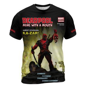 Merc with a Mouth #1 T-Shirt | Zombie Head, Savage Land, Total Mayhem