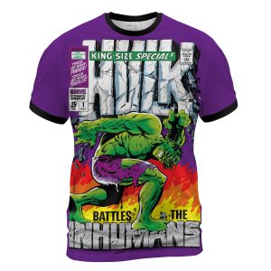 Hulk vs. The Inhumans – 1968 King-Size Fury T-Shirt | Steranko’s Silver Age Smash