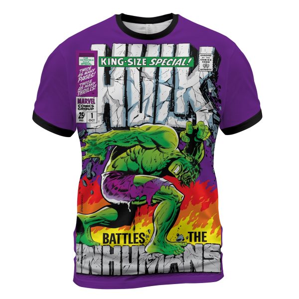 Hulk vs. The Inhumans – 1968 King-Size Fury T-Shirt | Steranko’s Silver Age Smash