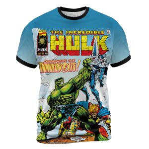 Hulk vs. Thunderbolts – Issue #449 T-Shirt | First Strike of Marvel’s Secret Team
