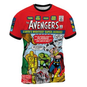 The Avengers #1 (1963) – Limited Edition T-Shirt | Where Earth’s Mightiest Heroes First Assembled!