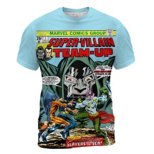 Super-Villain Team-Up #1 T-Shirt | Doom & Namor: Alliance of Chaos