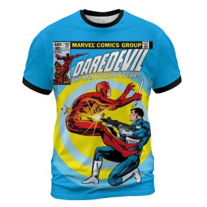 Daredevil #183 T-Shirt | Justice vs Vengeance: Daredevil vs Punisher