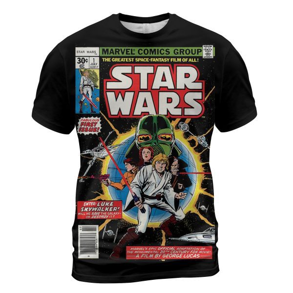 Star Wars #1 (1977) Legacy Tee  The Rebellion Begins Here