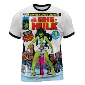 She-Hulk #1 (1980) T-Shirt  Savage Origins Edition – Gamma-Powered Legacy Drop