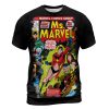 Ms. Marvel #1 (1977) T-Shirt  Kree-Powered Origins – Carol Danvers Legacy Drop