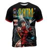 Elektra #1 (1996) T-Shirt  Resurrection & Revenge – Deodato Assassin Drop