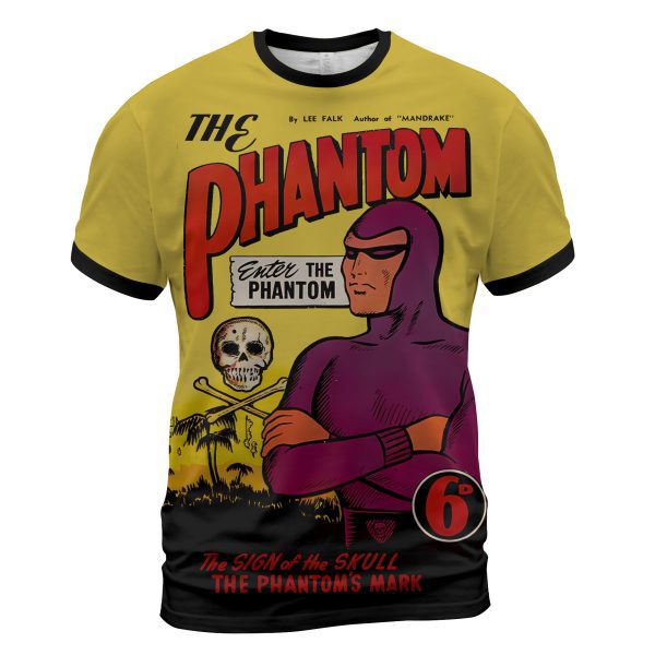 The Phantom #1 (1948) “Jungle Justice” T-Shirt  Pulp Legend Revival – Ghost Who Walks Collector’s Drop