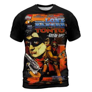 The Lone Ranger and Tonto #1 (1956) T-Shirt  Spirit Mountain Rebellion – Western Legends Drop