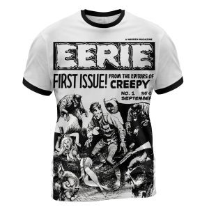 Eerie #1 (1966) “Cousin Eerie’s Curse” T-Shirt  Horror Magazine Legacy – Limited Vault Drop