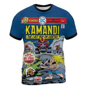 Kamandi #37 (1976) “The Crater People” T-Shirt  Bronze Age Mutation Drop – Limited Survival Edition