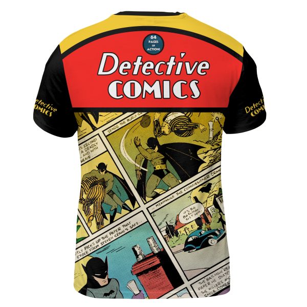 Detective Comics #27 (1939): Limited Edition T-Shirt – Witness the Birth of Batman in Golden Age Noir Style!