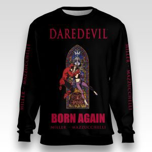Daredevil: Born Again Sweatshirt – Hell’s Kitchen Redemption Edition | Frank Miller Legacy Drop
