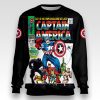 Captain America #100 Sweatshirt – First Avenger Legacy Edition | Marvel Collector Drop