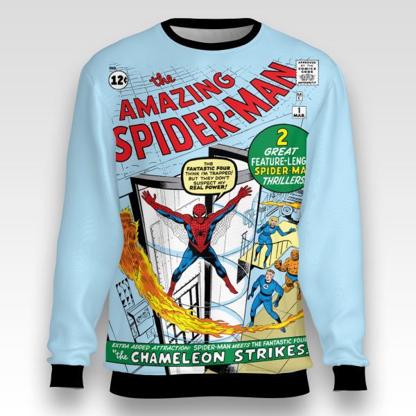 Mockup-1 copia Amazing Spider-Man #1 Sweatshirt – Origin Issue Tribute | Marvel Legacy Drop