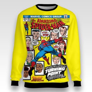 Spider-Man #121 Sweatshirt – Gwen Stacy Memorial Edition | Marvel Tragedy Collector Drop