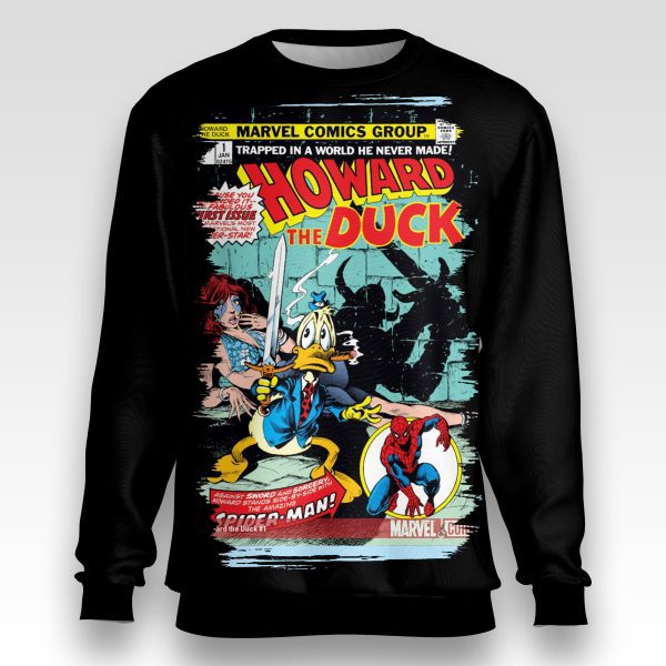 Howard the Duck #1 Sweatshirt – Quack Attack Collector’s Drop | Marvel Satire Legacy Edition