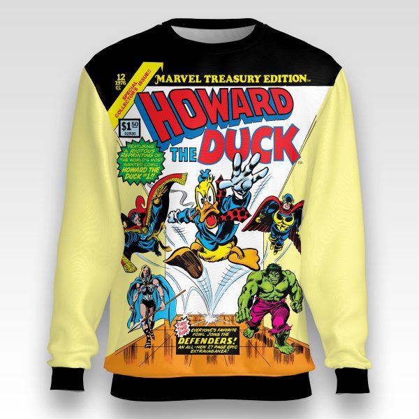 Howard the Duck Treasury Sweatshirt – Defenders Chaos Edition | Marvel Satire Legacy Drop