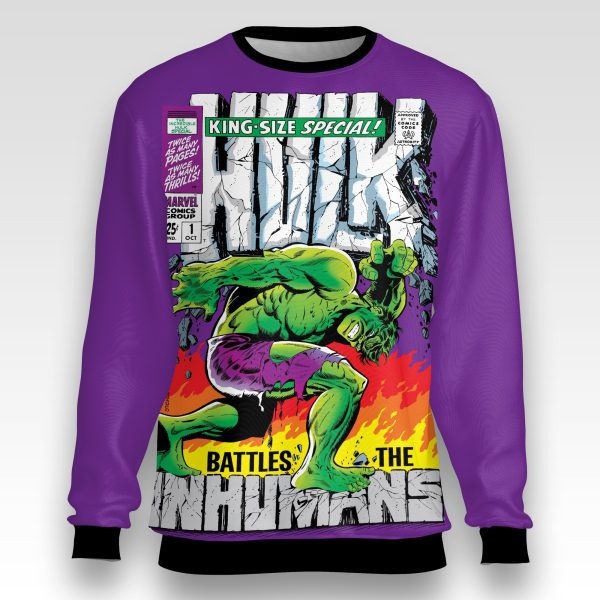 Incredible Hulk Annual #1 Sweatshirt – Gamma Clash Edition | Marvel Bronze Age Drop