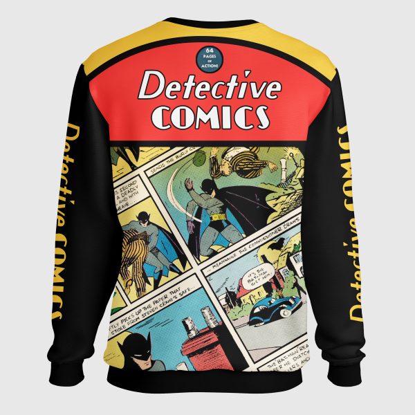 Batman Detective Comics #27 Sweatshirt – Vintage Cover, Gotham Legacy Edition